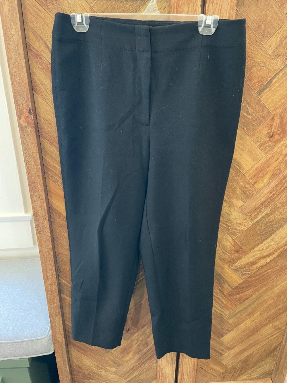 Fitted black work pants Ann Taylor 8P